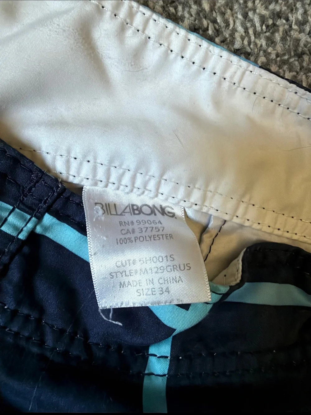 Billabong men swim
